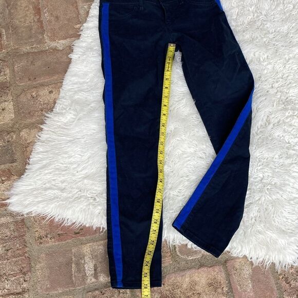 Abercrombie & Fitch Five Pocket Zip Fly Side Stripe Pants Size 24 EUC - Picture 8 of 12